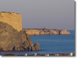 Southern Views of the Cliffs and Sea